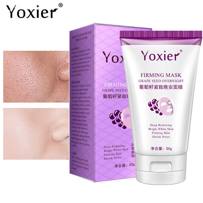 Night Cream Mask Hyaluronic Acid Whitening Moisturizing Nourishing Mask Nutrition Repair the Skin Sleeping Firming Mask